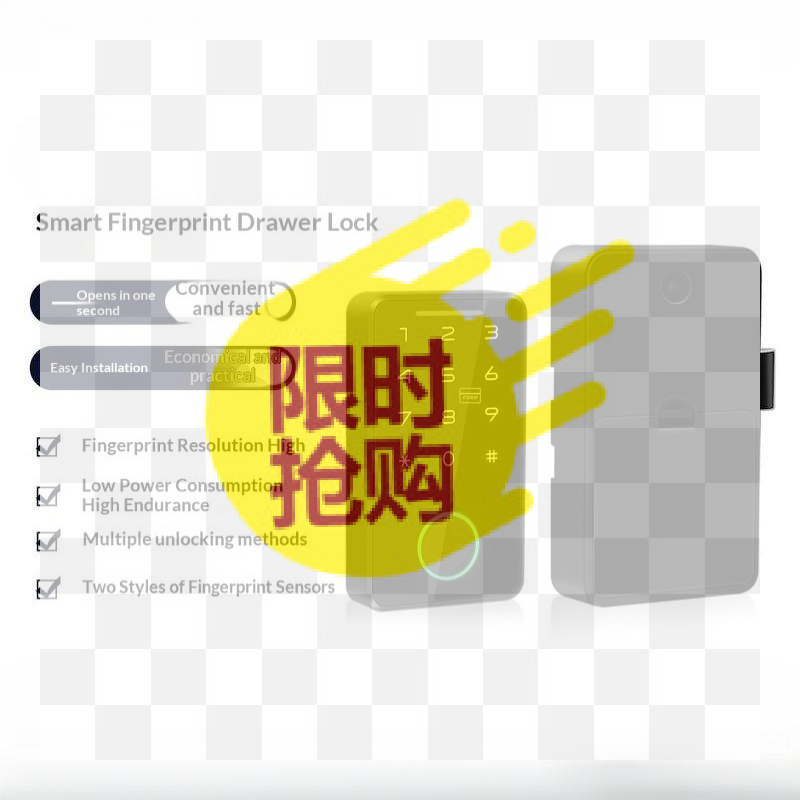 Smart Door Lock - 1Pcs Support Tuya APP Smart Fingerprint