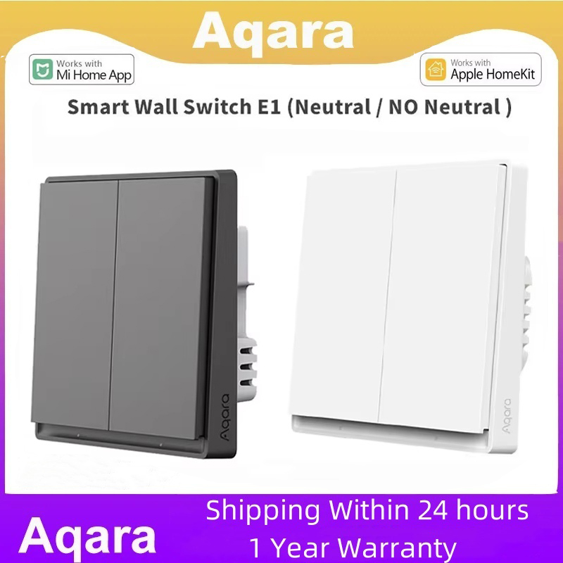 Smart Home Xiaomi App - Aqara E1 Smart Wall Switch Zigbee