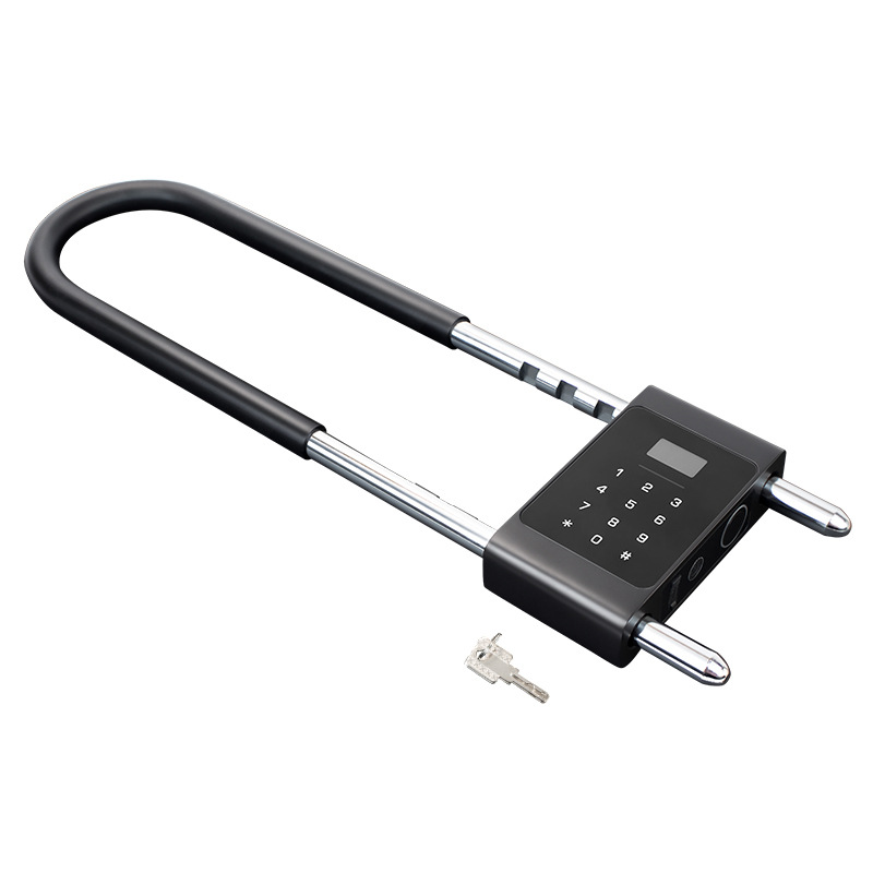 Smart Door Lock - Fingerprint U-Type Lock Electronic Smart Digit