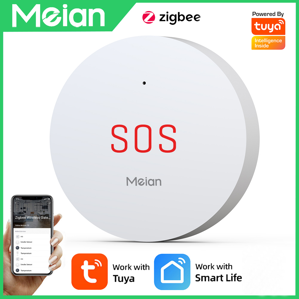Smart Home Ecosystems - Zigbee Tuya Khẩn Cấp SOS Nút