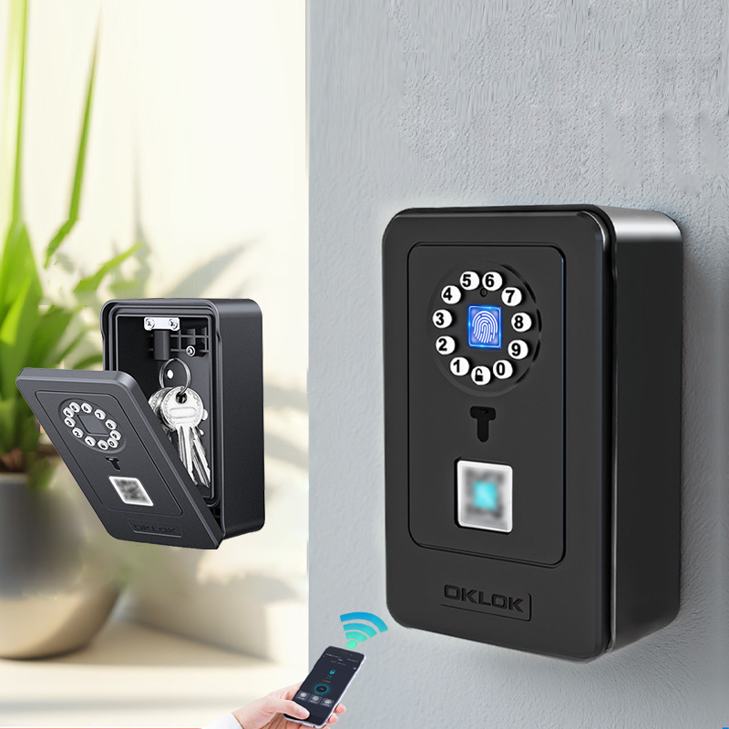 Smart Door Lock - Intelligent Padlock Hang Design Password Storage