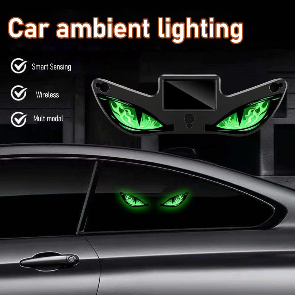 Smart Bulb - Solar Devil Eyes Light for Windshield,