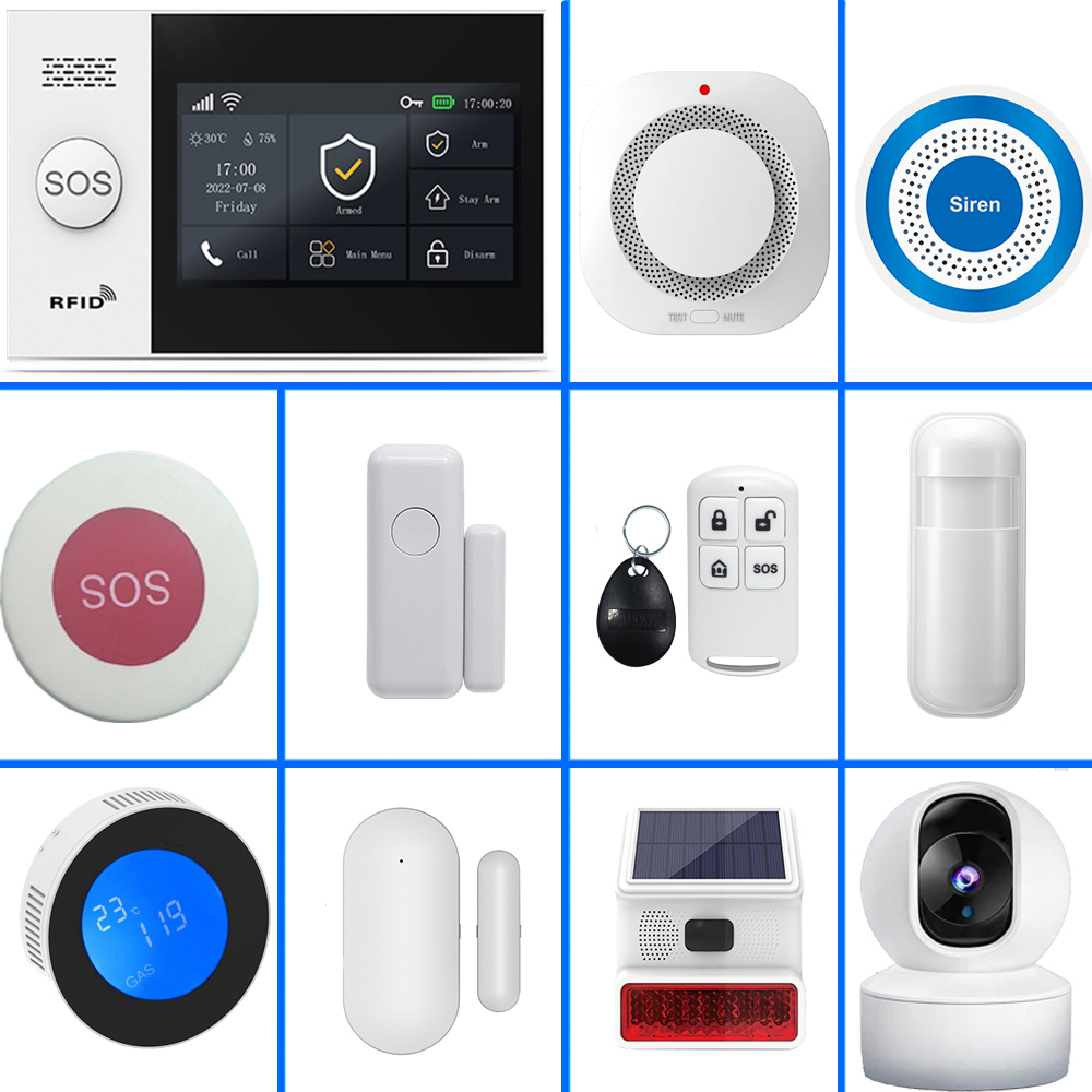 Smart Home Ecosystems - PGST 4G Tuya Smart Home Alarm