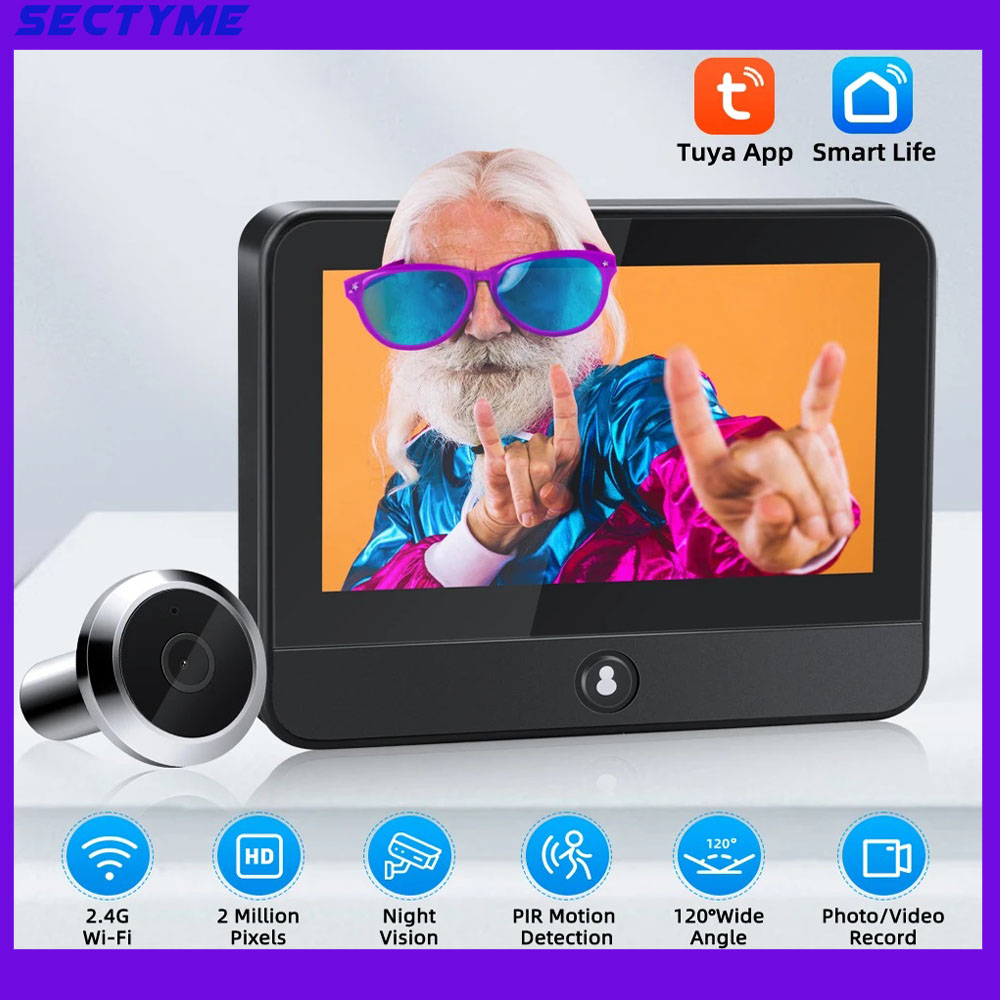 Smart Home Video Doorphone Ezviz - 4.3 Inch Tuya Smart Home WiFi