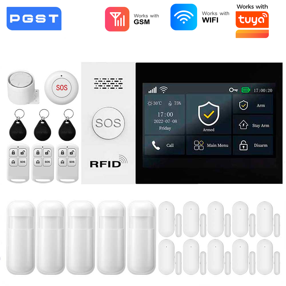 2.4G WIFI Smart GSM Alarm Syst - đánh giá và giá Smart Home Ecosystems
