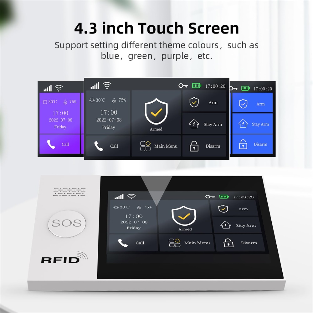 2.4G WIFI Smart GSM Alarm Syst - đánh giá và giá Smart Home Ecosystems