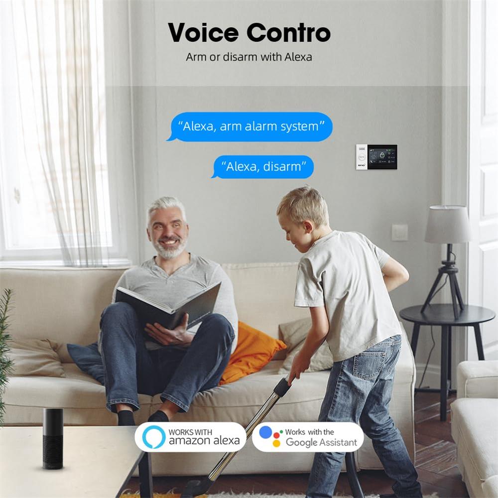 2.4G WIFI Smart GSM Alarm Syst - đánh giá và giá Smart Home Ecosystems