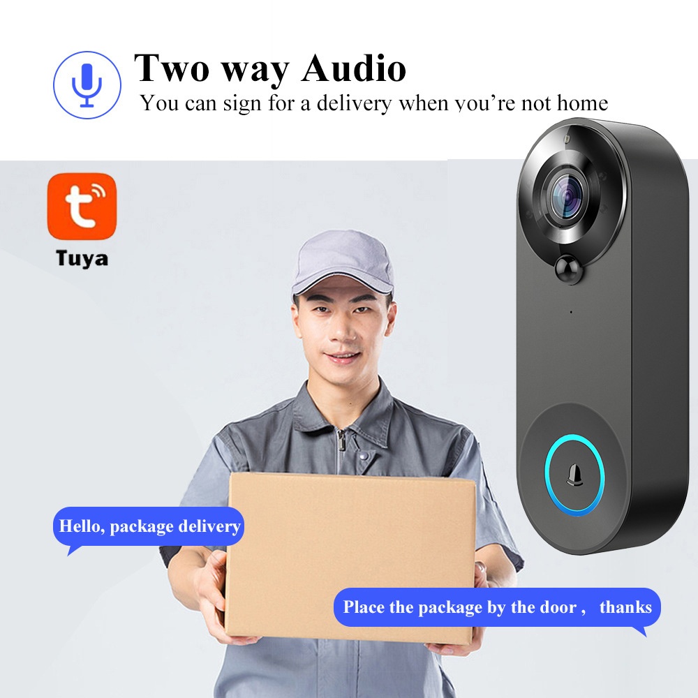 Tuya 1080P Wireless WIFI Doorb - đánh giá và giá Smart Home Video Doorphone Ezviz