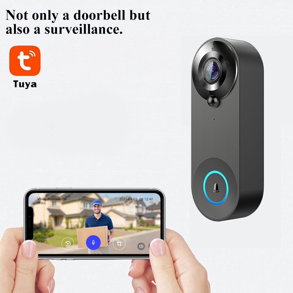 Tuya 1080P Wireless WIFI Doorb - đánh giá và giá Smart Home Video Doorphone Ezviz