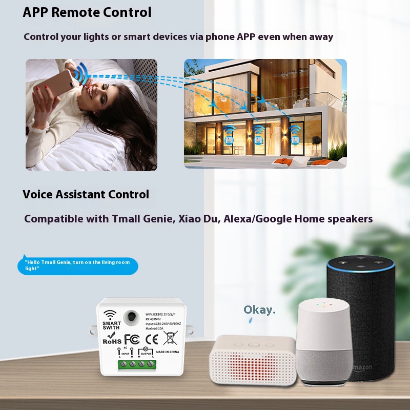 The Tuya Smart Switch-Off Devi - đánh giá và giá Smart Home Internet