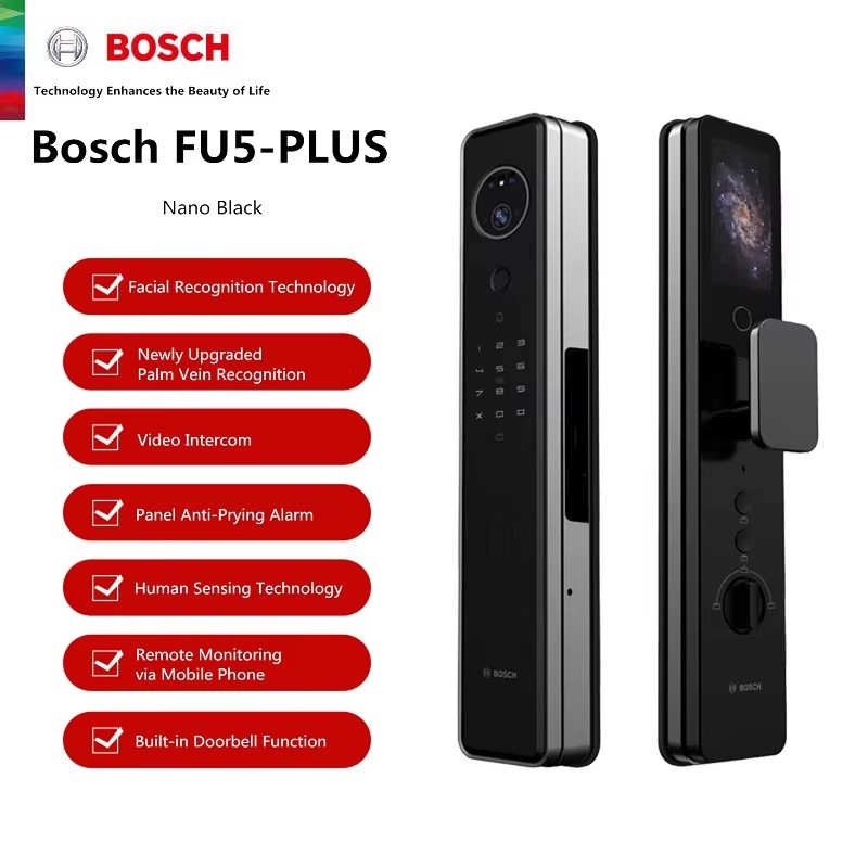 BOSCH FU5-Plus Smart Lock 3D F - đánh giá và giá Smart Home Bosch