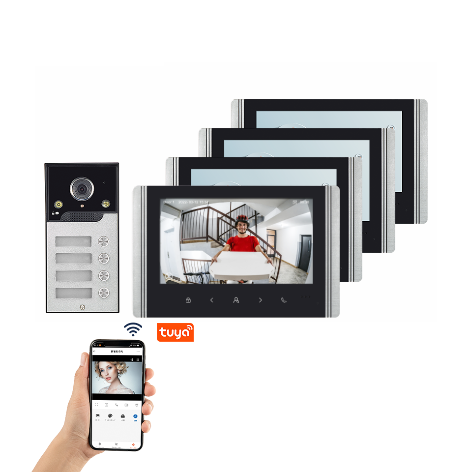 Multi-Family Video Door Phone  - đánh giá và giá Smart Home Video Doorbell App