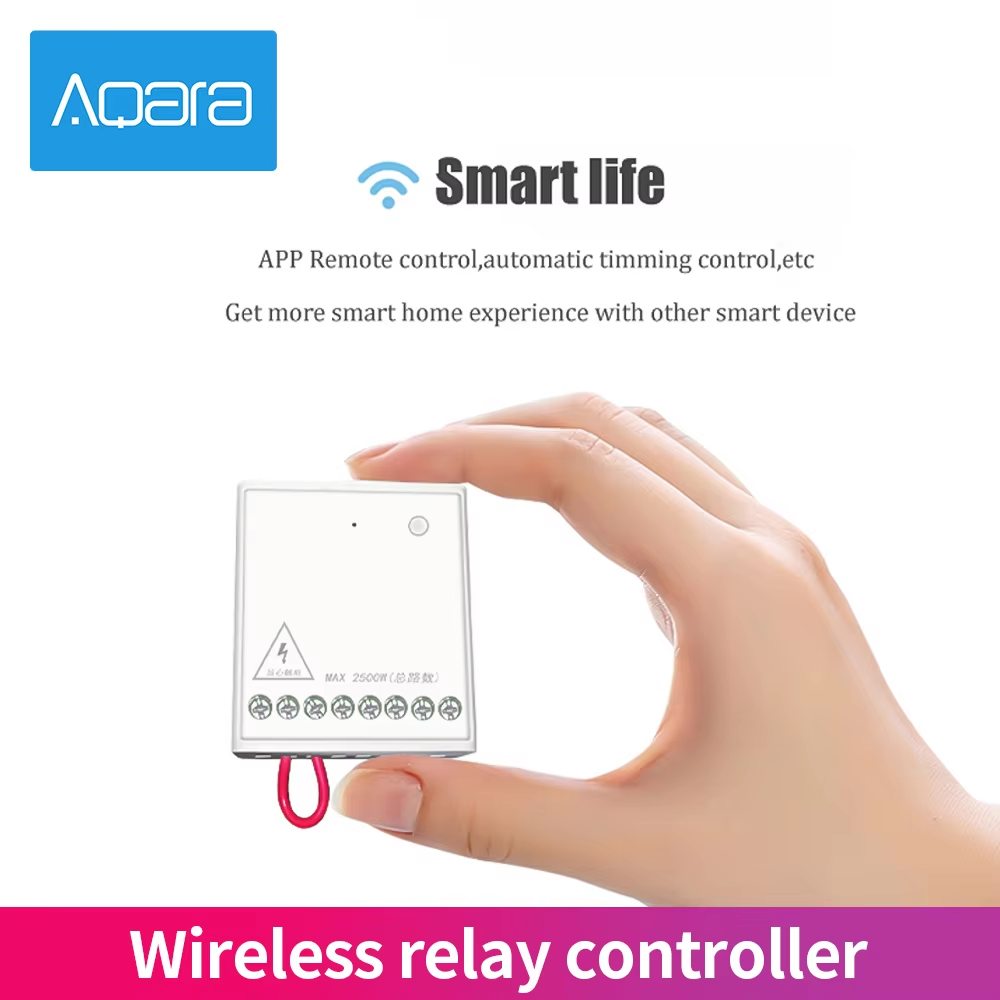 Aqara 2 Channels Wireless Rela - đánh giá và giá Smart Home Xiaomi App