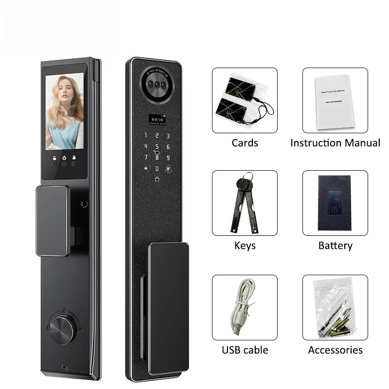 Tuya WiFi Smart Door Lock, Hom - đánh giá và giá Smart Door Lock