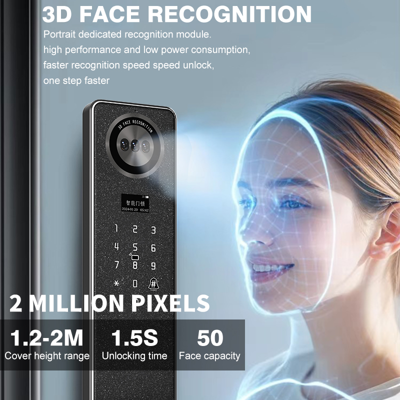 Tuya WiFi Smart Door Lock, Hom - đánh giá và giá Smart Door Lock