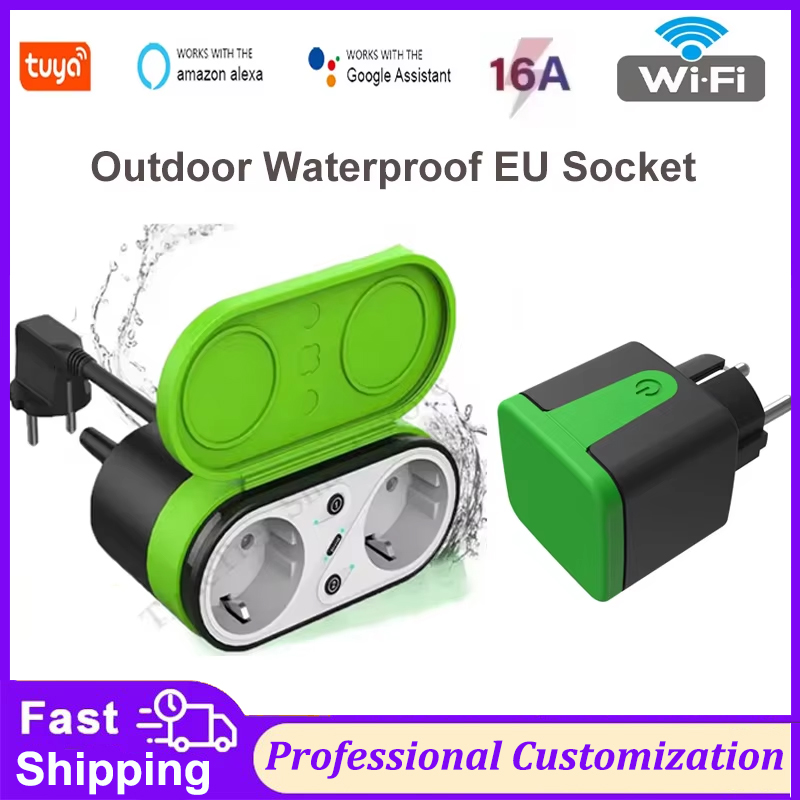 Tuya EU 16A Wifi Smart Outdoor - đánh giá và giá Smart Home Internet