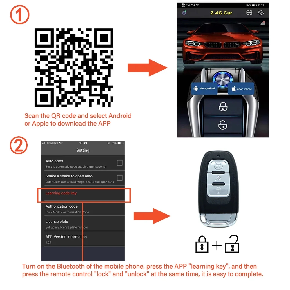 Universal Car Alarm Auto Start - đánh giá và giá Smart Home Hvac