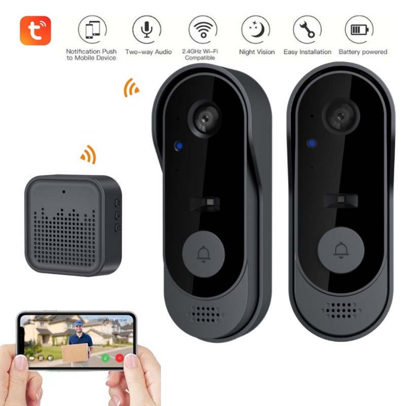 Tuya WIFI Camera Doorbell HD V - đánh giá và giá Smart Home Video Doorphone Ezviz