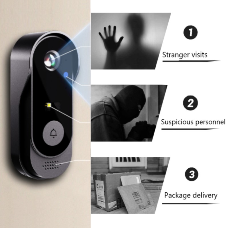 Tuya WIFI Camera Doorbell HD V - đánh giá và giá Smart Home Video Doorphone Ezviz