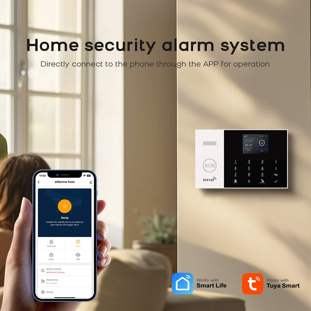 4G Alarm System Security Home  - đánh giá và giá Smart Home Ecosystems