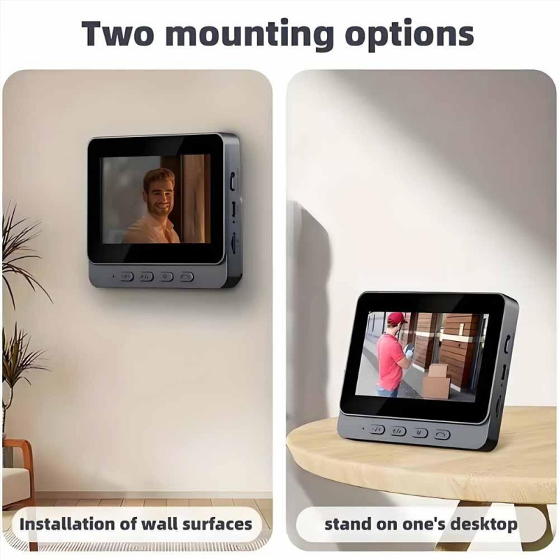 Smart WiFi 2.4G Wireless Doorb - đánh giá và giá Smart Home Video Doorphone Ezviz