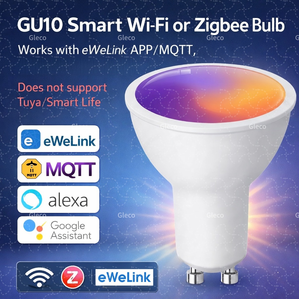 Ewelink GU10 Zigbee LED Bulbs  - đánh giá và giá Smart Bulb