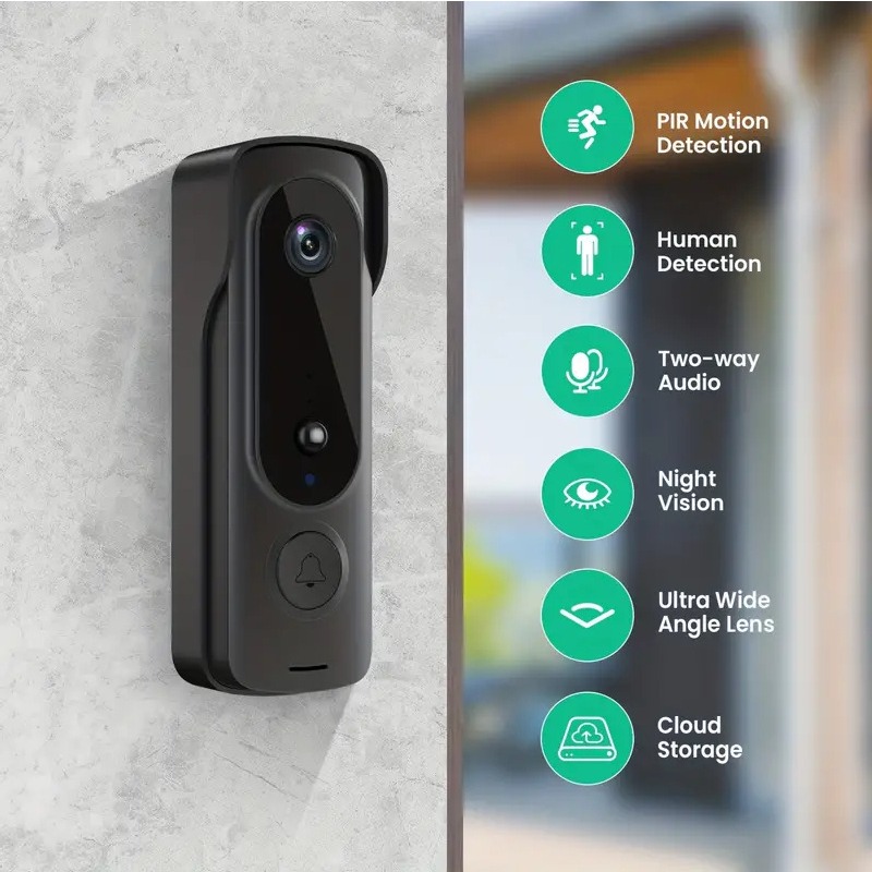 Outdoor Wireless Doorbell Sola - đánh giá và giá Smart Home Video Doorphone Ezviz