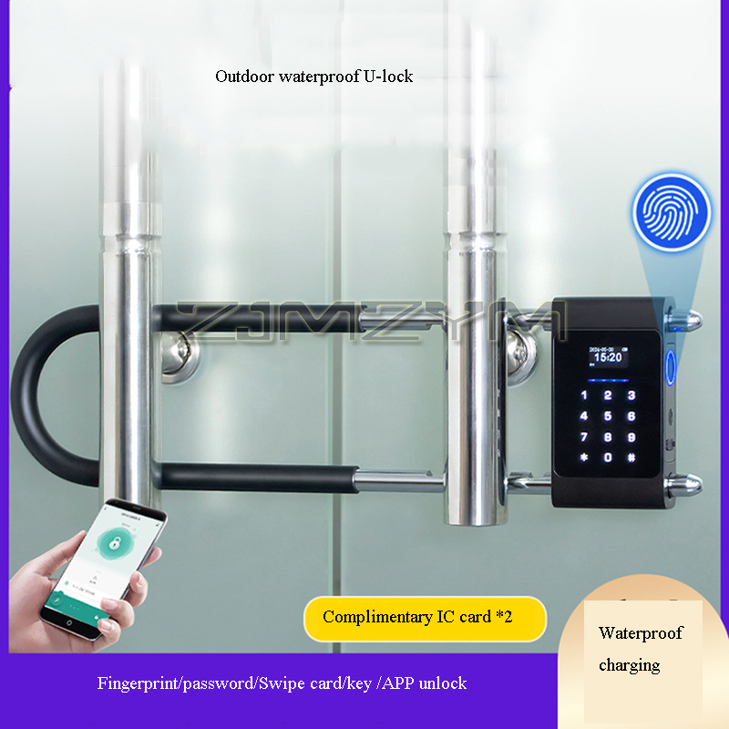 Fingerprint U-Type Lock Electr - đánh giá và giá Smart Door Lock