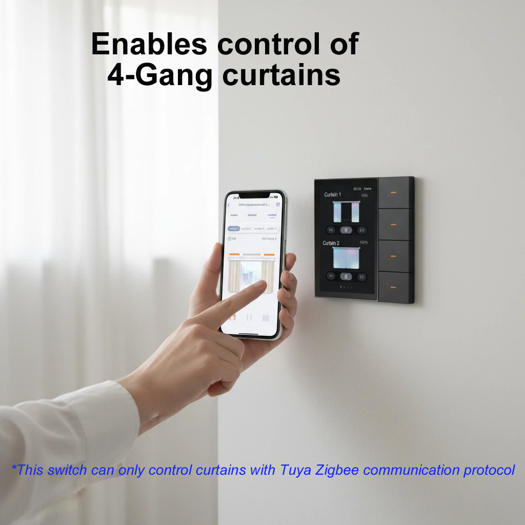 F3-pro Tuya Smart Panel ZigBee - đánh giá và giá Smart Home Internet