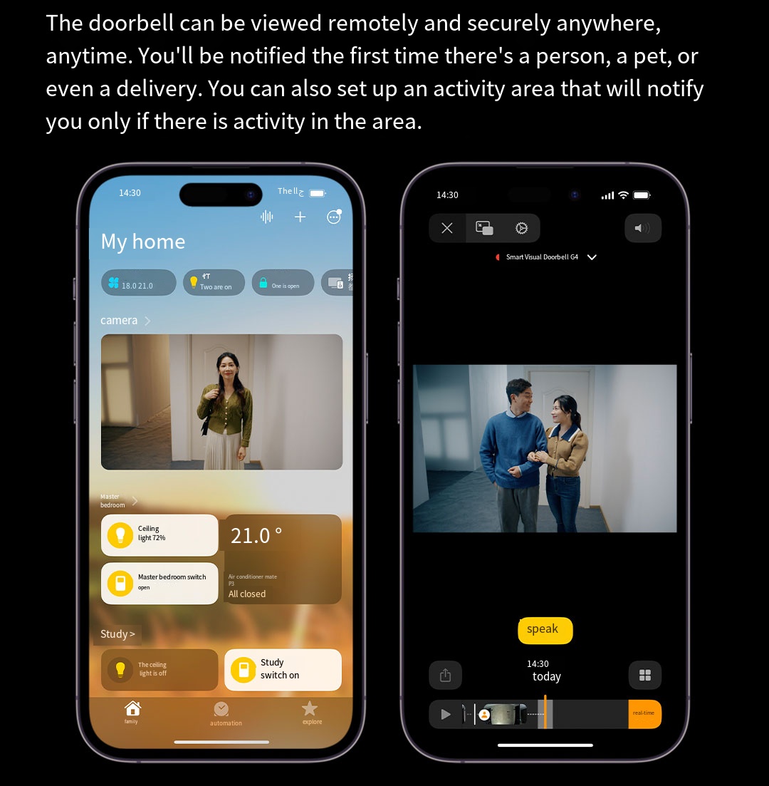 Aqara G4 Video Doorbell 1080P  - đánh giá và giá Smart Home Video Doorbell App