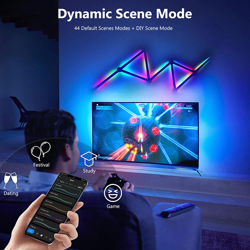 Smart RGB Wall Lamp, Bluetooth - đánh giá và giá Smart Bulb