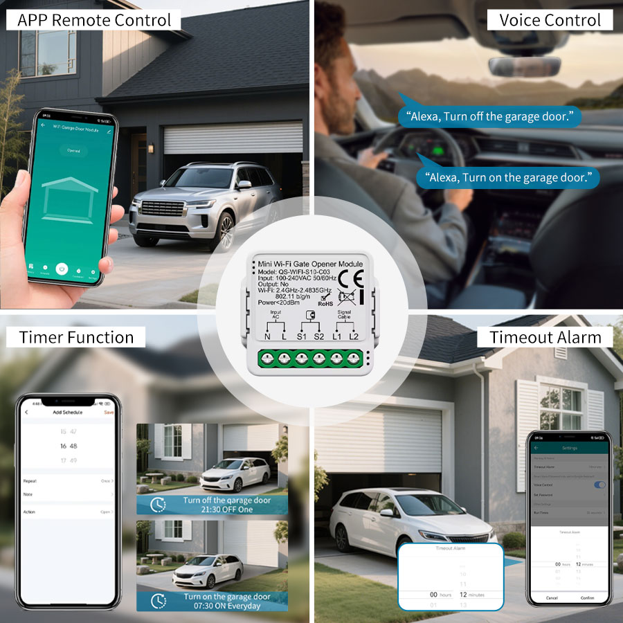 Tuya Smart WiFi or Zigbee Gara - đánh giá và giá Smart Home Internet