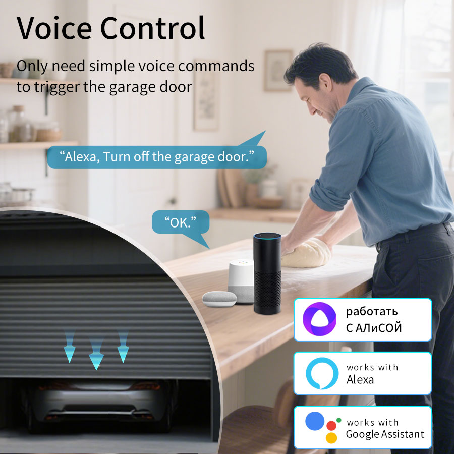 Tuya Smart WiFi or Zigbee Gara - đánh giá và giá Smart Home Internet