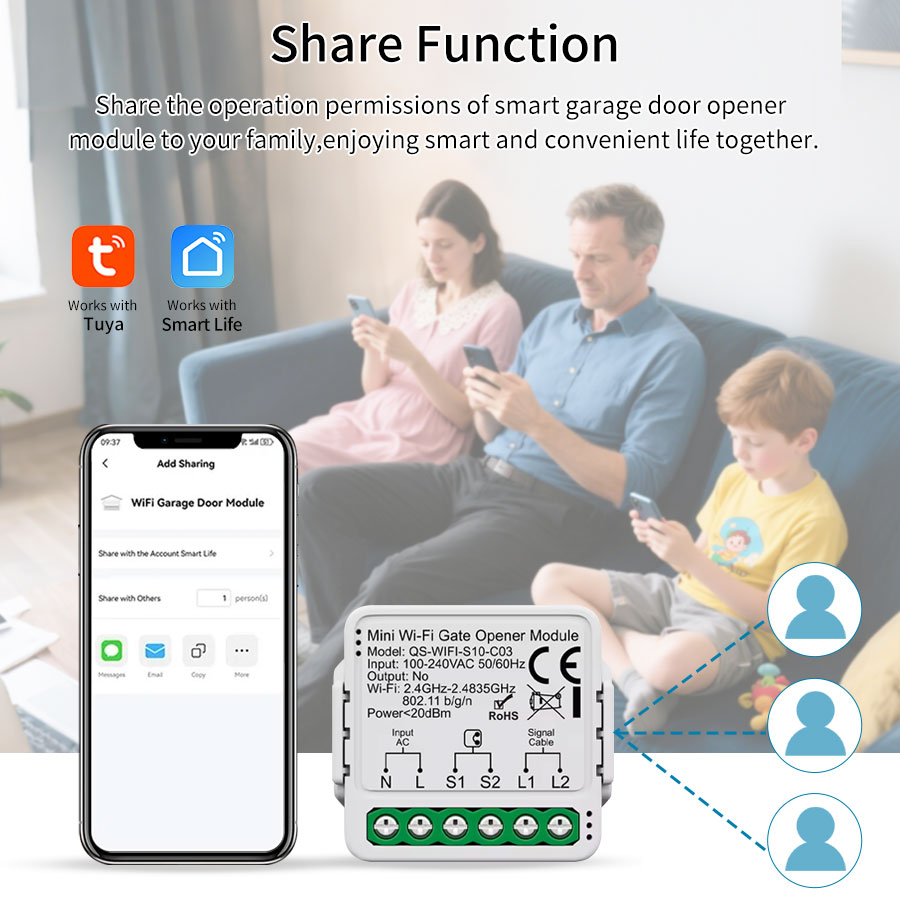 Tuya Smart WiFi or Zigbee Gara - đánh giá và giá Smart Home Internet