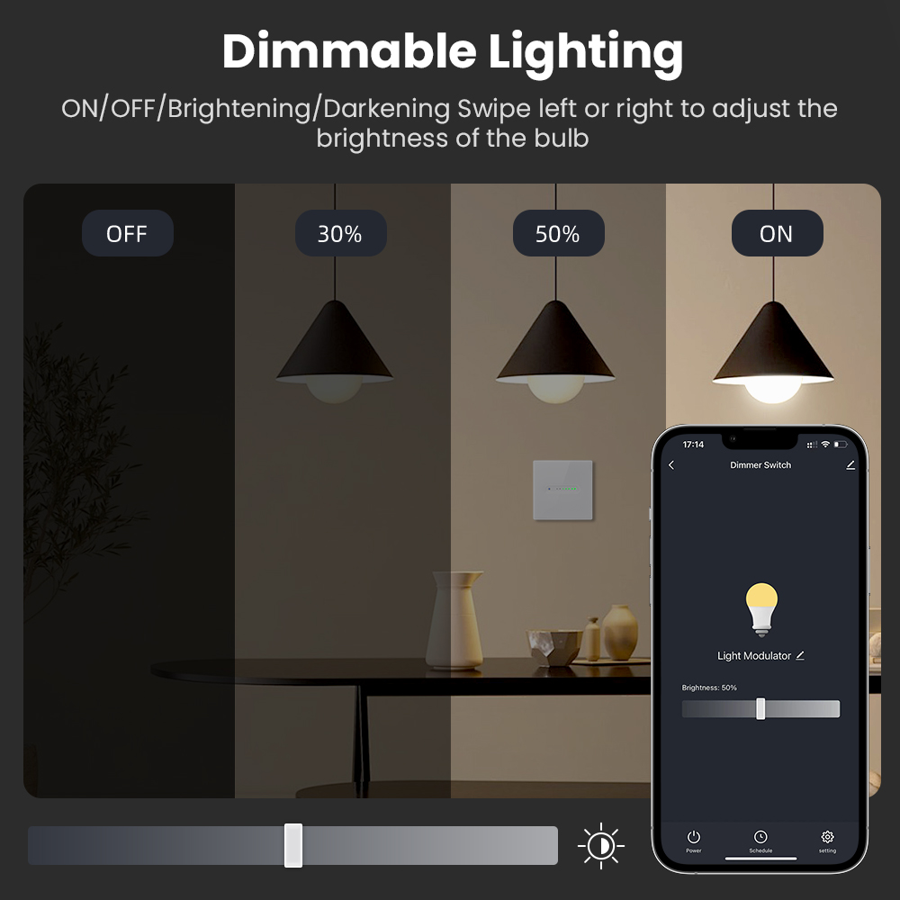 AVATTO WiFi 1/2 Gang Smart Dim - đánh giá và giá Smart Home Internet
