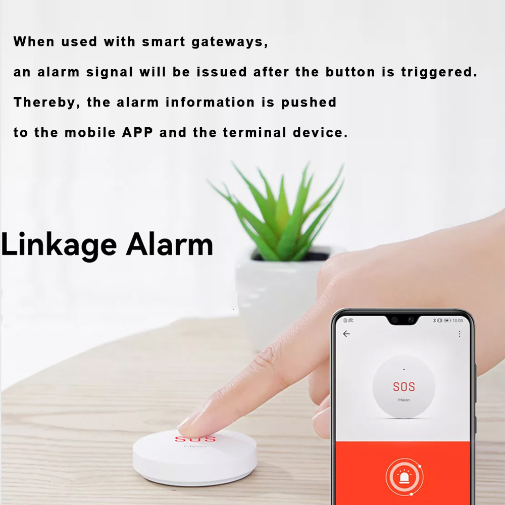 Zigbee Tuya Khẩn Cấp SOS Nút N - đánh giá và giá Smart Home Ecosystems