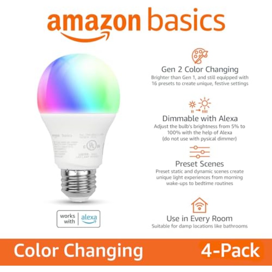 Smart A19 LED Light Bulb,,9W 6 - đánh giá và giá Smart Bulb