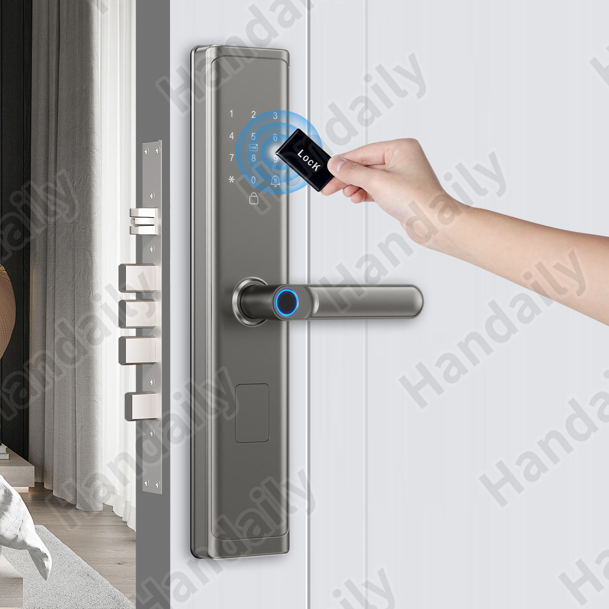 Tuya Wifi TTlock App Fingerpri - đánh giá và giá Smart Door Lock