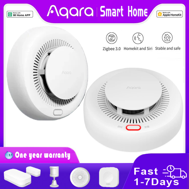 New Aqara Smoke Detector Zigbe - đánh giá và giá Smart Home Future