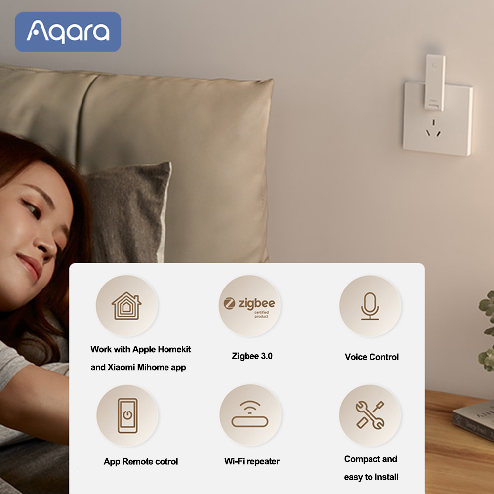AQARA E1 Gateway Zigbee Aqara  - đánh giá và giá Smart Home Xiaomi App