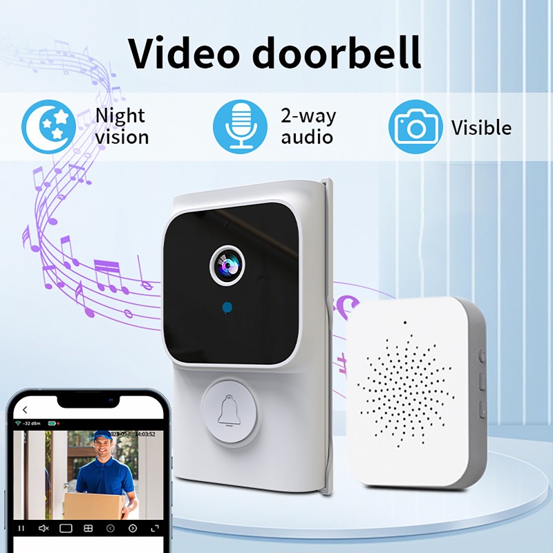 Tuya Wireless Smart Video Door - đánh giá và giá Smart Home Video Doorbell App