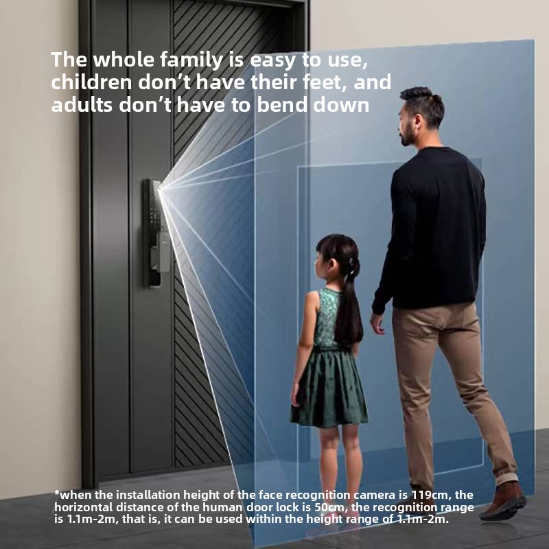 Fully Automatic Smart Lock EL6 - đánh giá và giá Smart Door Lock