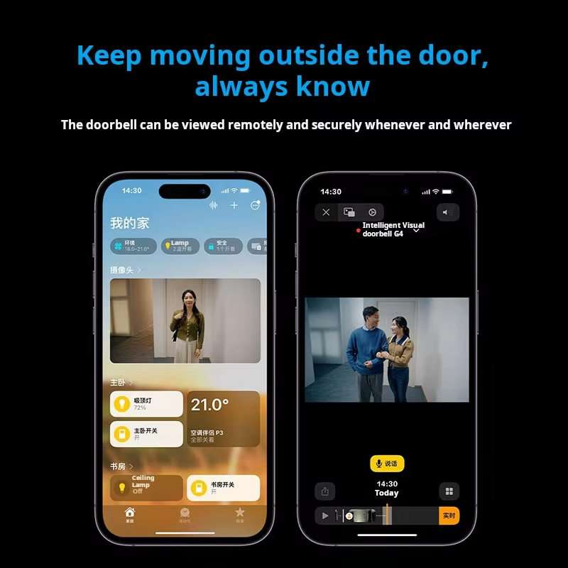 Aqara Smart Video Doorbell G4  - đánh giá và giá Smart Home Video Doorbell App