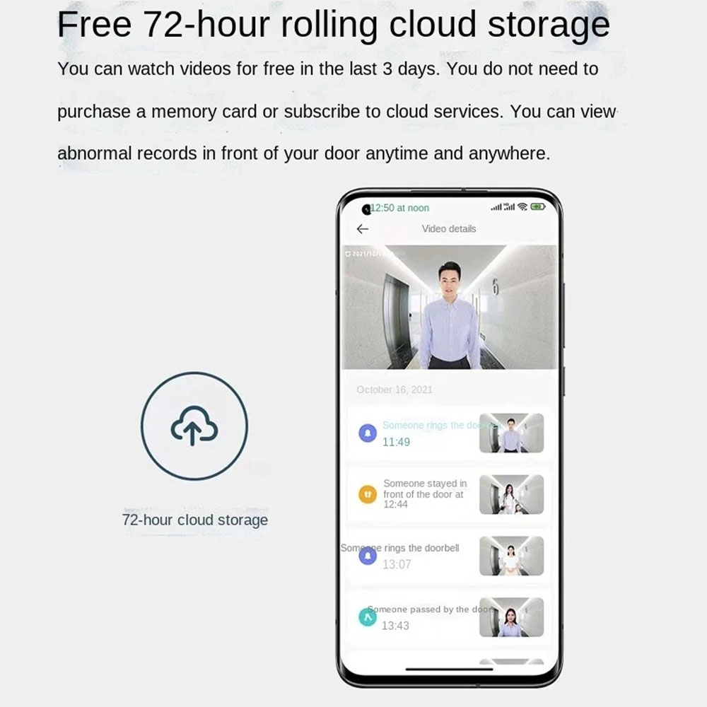 Xiaomi Smart Doorbell 3 CN Ver - đánh giá và giá Smart Home Video Doorbell App