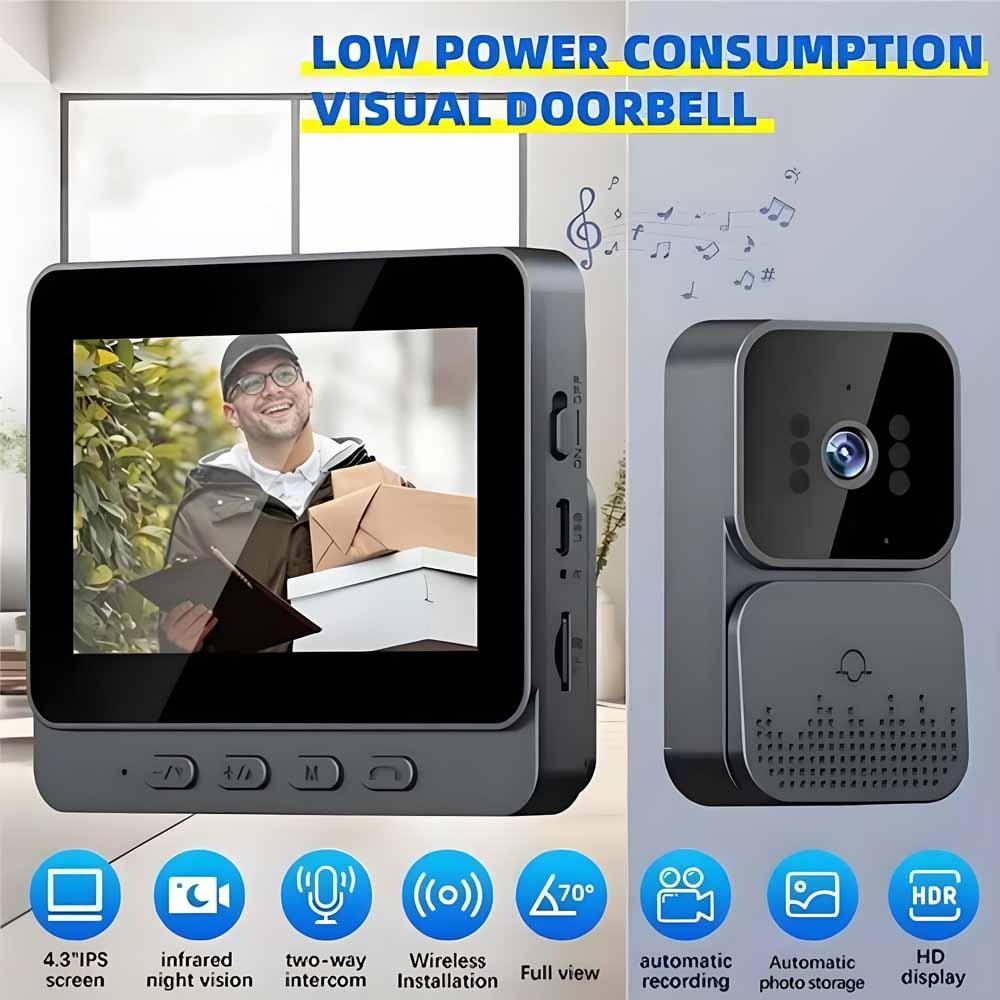 Wireless Intercom Doorbell HD  - đánh giá và giá Smart Home Video Doorphone Ezviz