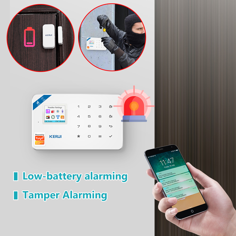 KERUI W181 Alarm System Secutr - đánh giá và giá Smart Home Ecosystems