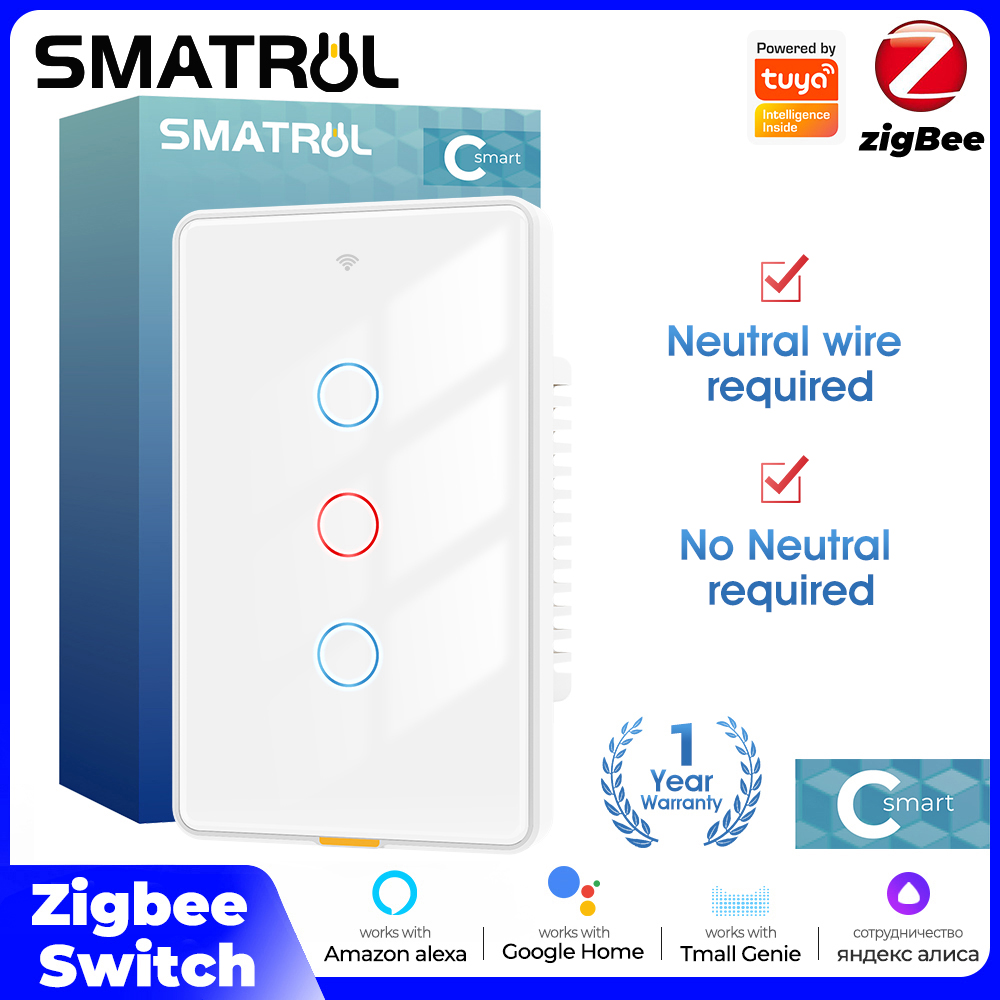 Tuya Zigbee Smart Light Touch  - đánh giá và giá Smart Home Internet