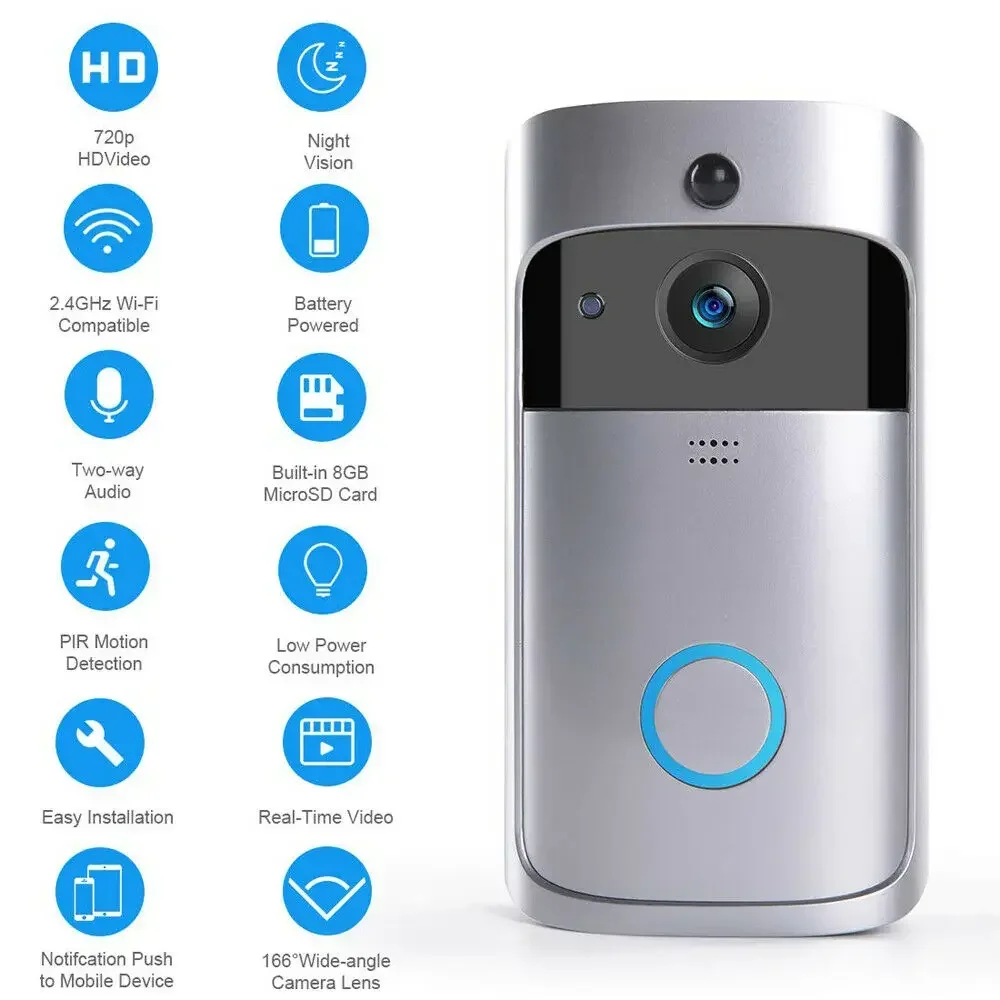 720P HD Smart Home Wireless WI - đánh giá và giá Smart Home Video Doorphone Ezviz