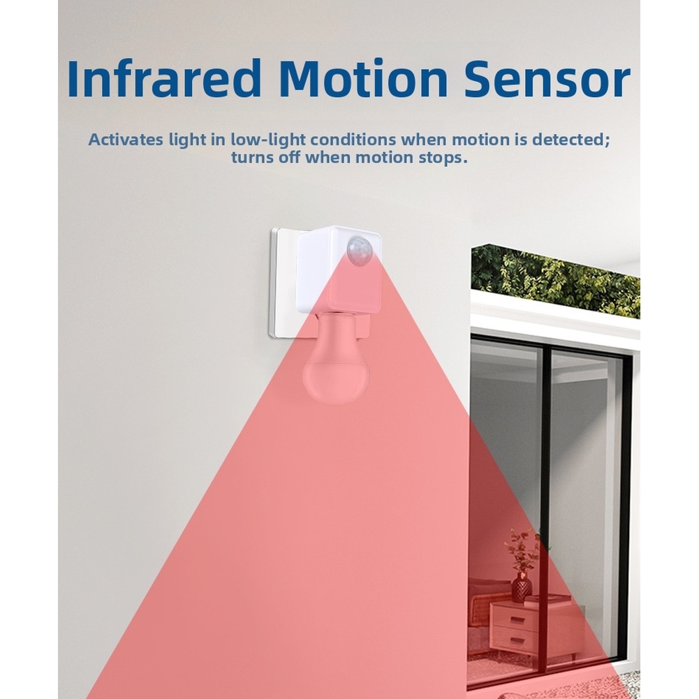 Smart E27 Infrared Sensor Lamp - đánh giá và giá Smart Bulb