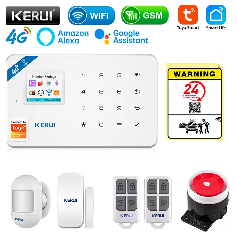 KERUI Security Alarm System Ki - đánh giá và giá Smart Home Ecosystems